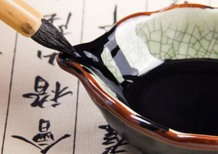 鸡距小楷毛笔 兼毫 初学者向け 二王小行草書谱用 小号・中号 短锋蔁頭筆 墨心書道